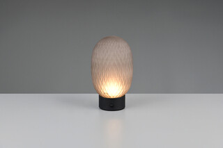 11.8x20.5 cm, Gri, Lampa de masa