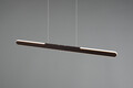 Lustra Helios, TRIO, 100x8.5x160 cm, 28W, 1x SMD, metal, negru mat