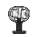 Lampa de masa Gila, TRIO, 23x28 cm, 10W, 1x E27, metal, negru mat