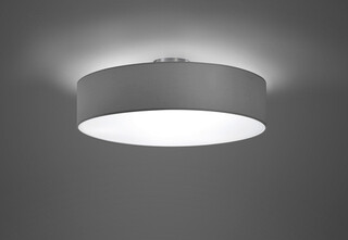 50x17 cm, Gri, Plafoniera