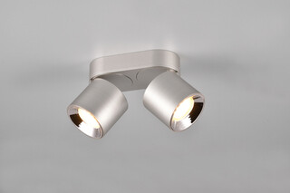 18x8.7x12 cm, Nichel mat, Plafoniera