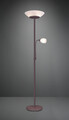 Lampadar Gerry, RL, 34x180 cm, 18W/10W, 2x E27, 1x E14, metal, maro/alb