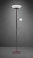 Lampadar Gerry, RL, 34x180 cm, 18W/10W, 2x E27, 1x E14, metal, maro/alb