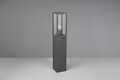 Lampadar de exterior cu senzor Garonne, TRIO, 14x15.5x80 cm, 60W, 1x E27, aluminiu, antracit