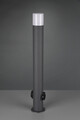 Lampadar de exterior cu priza Hoosic, TRIO, 12x80 cm, 28W, 1x E27, aluminiu, antracit