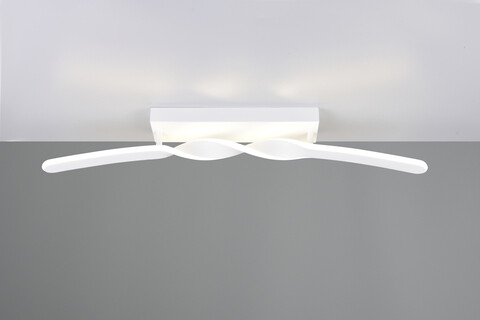 Plafoniera Ginko, RL, 79x9x12.5 cm, 18W, 1x SMD, metal, alb mat