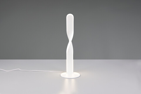 Lampa de masa Ginko, RL, 13x40 cm, 10W, 1x SMD, metal, alb mat