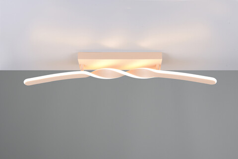 Plafoniera Ginko, RL, 79x9x12.5 cm, 18W, 1x SMD, metal, bej