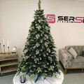 Brad artificial Christmas Deluxe by Sersimo, Diamant, 2D+3D, 220cm