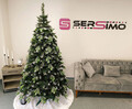 Brad artificial Christmas Deluxe by Sersimo, Diamant, 2D+3D, 220cm