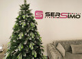Brad artificial Christmas Deluxe by Sersimo, Diamant, 2D+3D, 220cm
