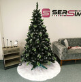 Brad artificial Christmas Deluxe by Sersimo, Diamant, 2D+3D, 200cm