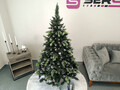Brad artificial Christmas Deluxe by Sersimo, Diamant, 2D+3D, 180cm