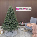 Brad artificial Christmas Deluxe by Sersimo, Alaska, verde, Mix 2D+3D, 210 cm