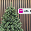 Brad artificial Christmas Deluxe by Sersimo, Alaska, verde, Mix 2D+3D, 210 cm