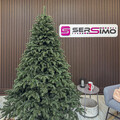 Brad artificial Christmas Deluxe by Sersimo, Alaska, verde, Mix 2D+3D, 210 cm