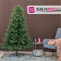 Brad artificial Christmas Deluxe by Sersimo, Alpine, verde, Integral 3D, 210 cm