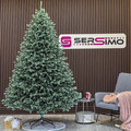 Brad artificial Christmas Deluxe by Sersimo, Alaska Select verde argintiu, integral 3D, 250 cm