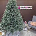 Brad artificial Christmas Deluxe by Sersimo, Alaska Select verde argintiu, integral 3D, 250 cm