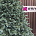 Brad artificial Christmas Deluxe by Sersimo, Alaska Select verde argintiu, integral 3D, 250 cm