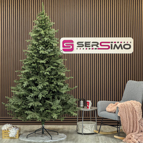 Brad artificial Christmas Deluxe by Sersimo, Viena Select, integral 3D, 250 cm