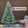 Brad artificial Christmas Deluxe by Sersimo, Viena Select argintiu, integral 3D, 250 cm
