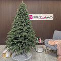 Brad artificial Christmas Deluxe by Sersimo, Alaska, verde, Mix 2D+3D, 250 cm