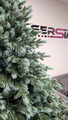 Brad artificial Christmas Deluxe by Sersimo, Alaska Select verde argintiu, integral 3D, 230 cm