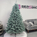 Brad artificial Christmas Deluxe by Sersimo, Laponia Select argintiu, integral 3D, 230cm