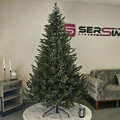 Brad artificial Christmas Deluxe by Sersimo, Viena verde, 3D, 250cm