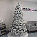 Brad artificial Christmas Deluxe by Sersimo, Global nins, mix 2D+3D, 250cm