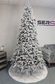 Brad artificial Christmas Deluxe by Sersimo, Global nins, mix 2D+3D, 250cm