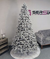 Brad artificial Christmas Deluxe by Sersimo, Global nins, mix 2D+3D, 230cm