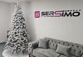 Brad artificial Christmas Deluxe by Sersimo, Global nins, mix 2D+3D, 230cm