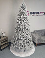 Brad artificial Christmas Deluxe by Sersimo, Global nins, mix 2D+3D, 230cm