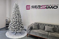 Brad artificial Christmas Deluxe by Sersimo, Global nins, mix 2D+3D, 210cm