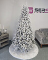 Brad artificial Christmas Deluxe by Sersimo, Global nins, mix 2D+3D, 210cm