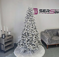 Brad artificial Christmas Deluxe by Sersimo, Global nins, mix 2D+3D, 210cm