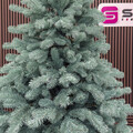 Brad artificial Christmas Deluxe by Sersimo, Kovalivka Select argintiu, integral 3D, 210 cm