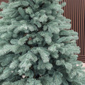 Brad artificial Christmas Deluxe by Sersimo, Kovalivka Select argintiu, integral 3D, 210 cm