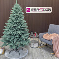 Brad artificial Christmas Deluxe by Sersimo, Kovalivka Select argintiu, integral 3D, 210 cm