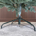 Brad artificial Christmas Deluxe by Sersimo, Kovalivka Select argintiu, integral 3D, 210 cm