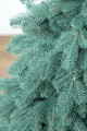 Brad artificial Christmas Deluxe by Sersimo, Kovalivka Select argintiu, integral 3D, 210 cm