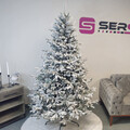 Brad artificial Christmas Deluxe by Sersimo, Viena Select nins, integral 3D, 210cm