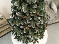 Brad artificial Christmas Deluxe by Sersimo, Lidia Nins cu conuri, 2D, 180cm