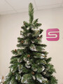 Brad artificial Christmas Deluxe by Sersimo, Lidia Nins cu conuri, 2D, 180cm