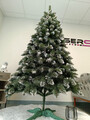 Brad artificial Christmas Deluxe by Sersimo, Crystal nins cu merisoare, 2D, 220cm
