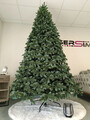 Brad artificial Christmas Deluxe by Sersimo, Canada argintiu, 3D, 250cm