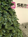 Brad artificial Christmas Deluxe by Sersimo, Canada argintiu, 3D, 210cm