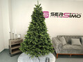 Brad artificial Christmas Deluxe by Sersimo, Carpati cu varfuri verzi, 2D+3D, 230cm